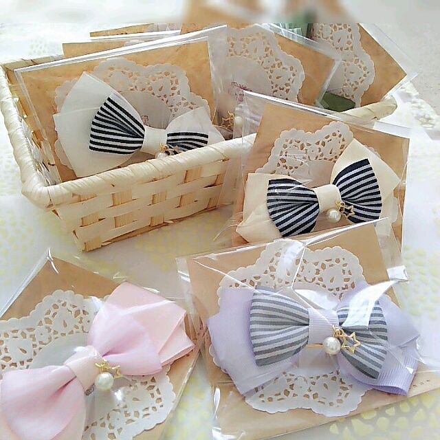 お部屋にはかわいいアクセサリー雑貨も♡
リボンアクセサリーが作れるレッスンもやっています♪