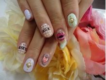 XOXOフラットアートネイル