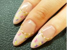 小花ネイル
