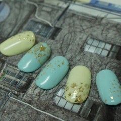 シンプルネイル.