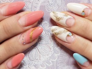 斜めフレンチ＆逆フレンチ♪