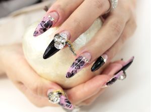 ロングネイルの長さ出し【1本】