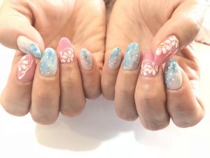 春ネイル