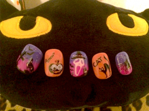 ハロウィン・ネイル