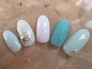 ６月定額ネイル