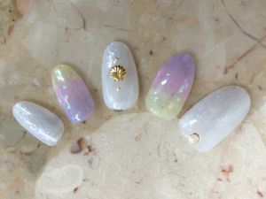 7月定額ネイル