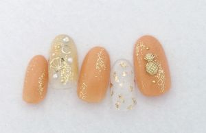 ８月定額ネイル