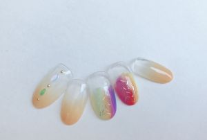 ６月定額ネイル