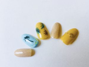 ８月定額ネイル
