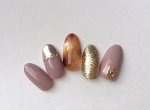 １０月定額ネイル