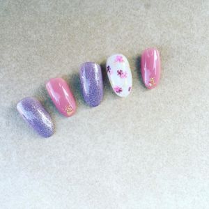 ４月定額ネイル