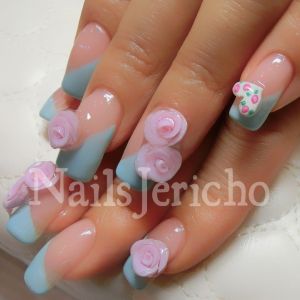 薔薇ネイル