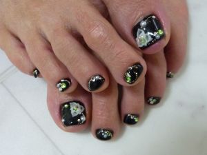 フットジェルネイルアート１０本コース