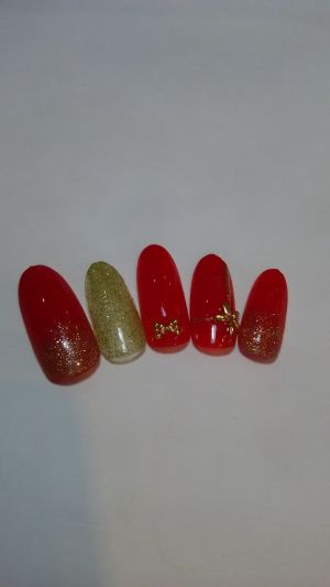クリスマスnail