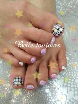 springフットネイル