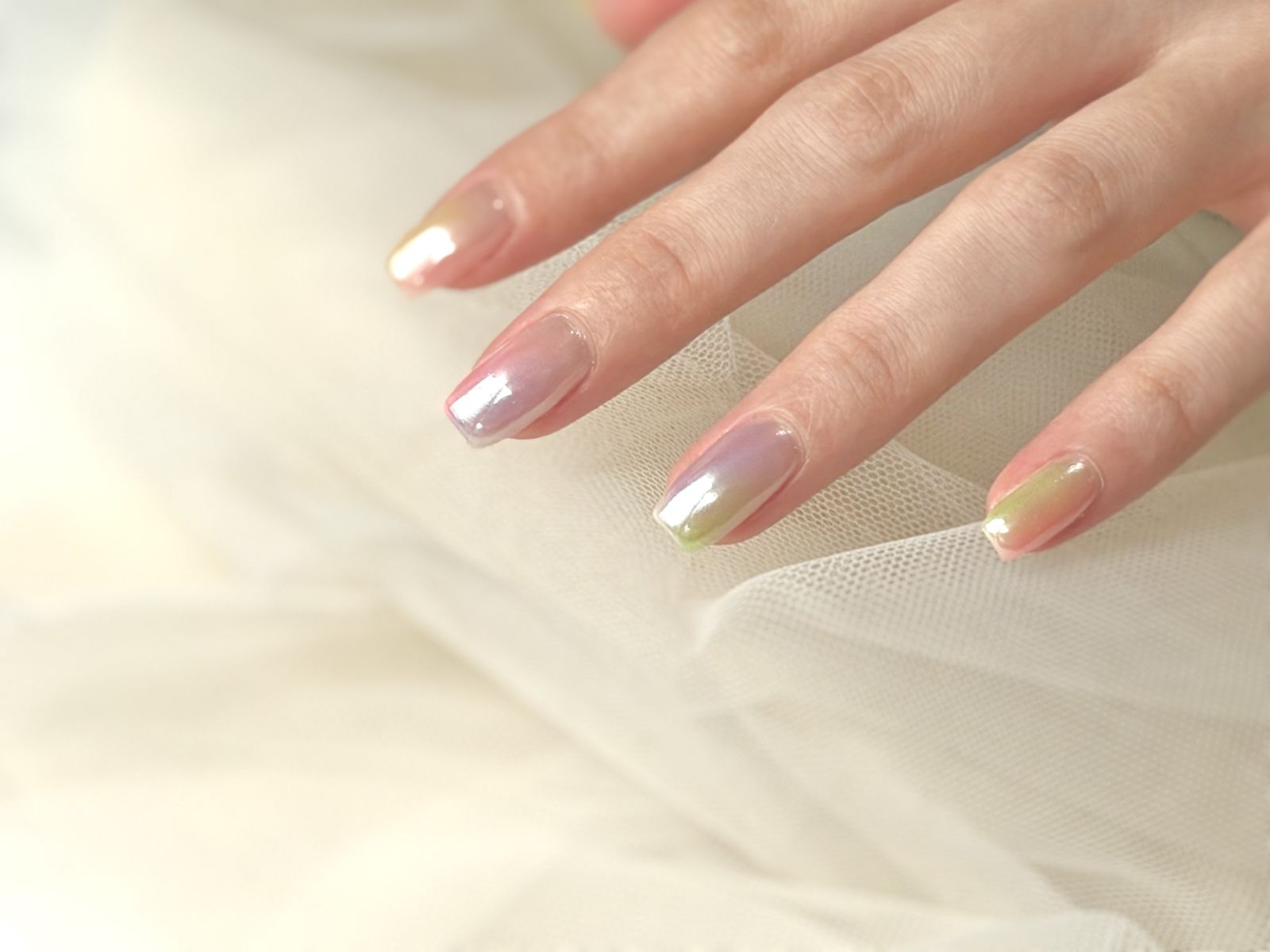 ニュアンス×ミラーネイル - Lei Nail &amp; Select Shop