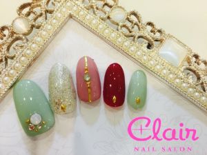 9月定額ジェル★デザイン5