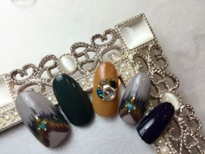 10月定額ジェル☆デザイン3