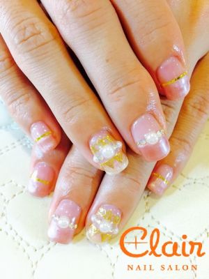 ２月定額より★まっすぐフレンチネイル