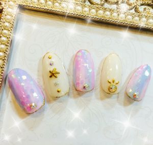 6月定額ジェル¥6.000☆デザイン1