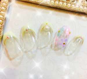 6月定額ジェル¥6.000☆デザイン2