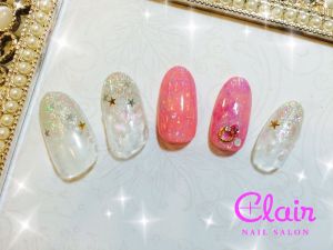 7月定額ジェル¥4.500☆デザイン3