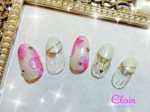 7月定額ジェル¥6.000☆デザイン1