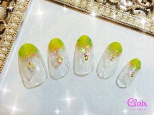 7月定額ジェル¥6.000☆デザイン3
