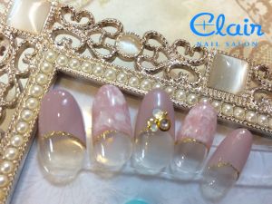 8月定額ジェル¥6.000☆デザイン1