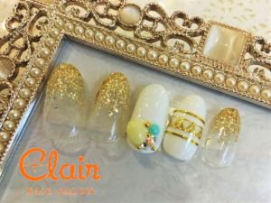 9月定額ジェル¥4.500☆デザイン3