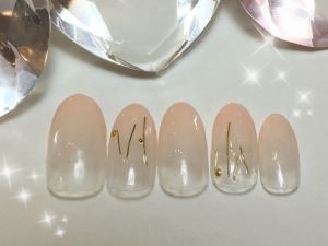 11月定額ジェル¥4.500☆デザイン2
