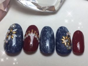 11月定額ジェル¥6.000☆デザイン2