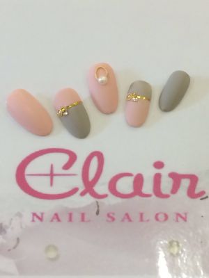 バイカラー✤秋マットnail