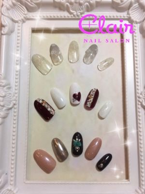 12月定額ジェル¥4.500デザイン