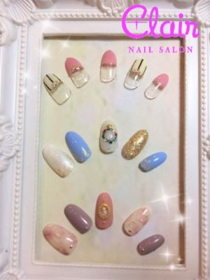 12月定額ジェル¥6.000デザイン