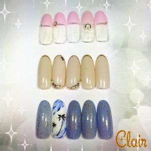 6月定額ジェル¥4.500デザイン