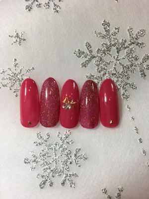 12月定額ジェル¥4.500☆デザイン2