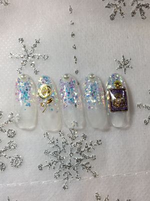 12月定額ジェル¥6.000☆デザイン2