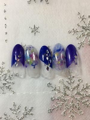 12月定額ジェル¥6.000☆デザイン3