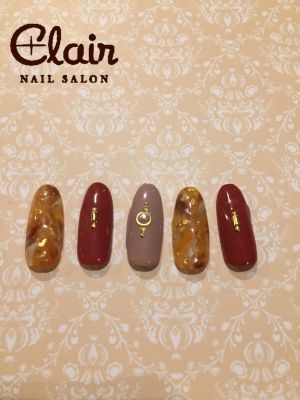 1月定額ジェル¥6.000☆デザイン3