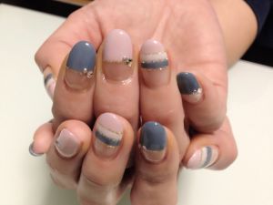 シックな多色フレンチ５９００円