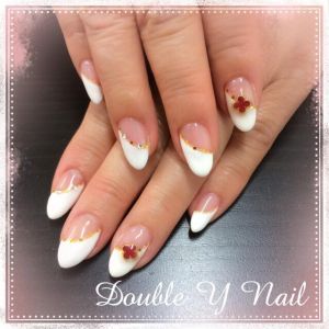 フレンチ＆お花パーツ♥