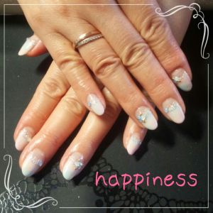 お客様ネイル『タイダイネイル』