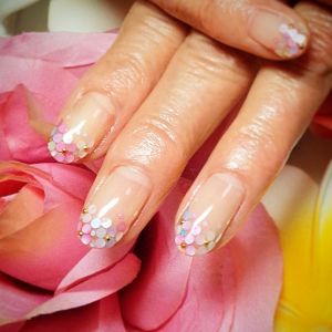 ホロフラワーネイル