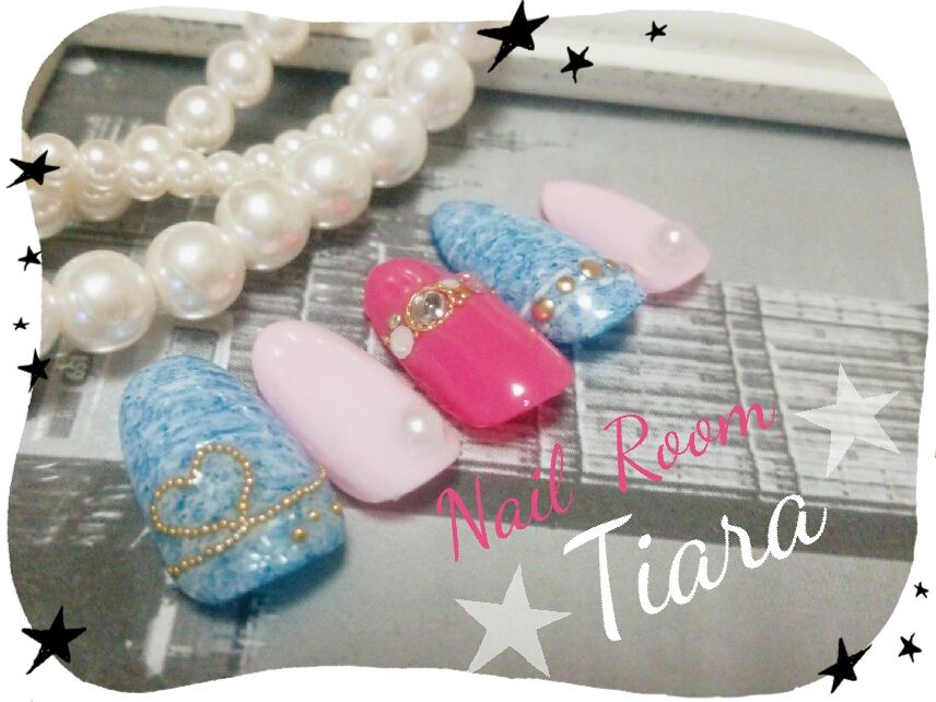 ♡デニムネイル♡