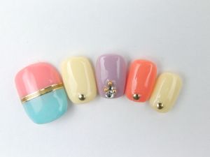 ☆カラフルフットジェル☆
