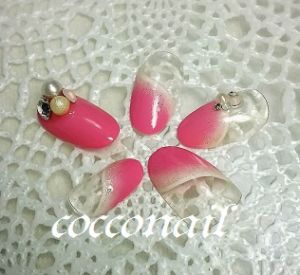 桜色ネイル