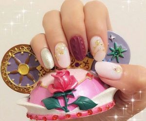 セルフネイルコース作品
