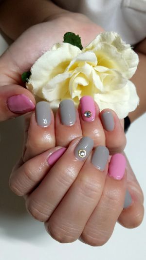 持ち込みデザイン★シンプルネイル