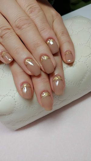シンプル大人ネイル